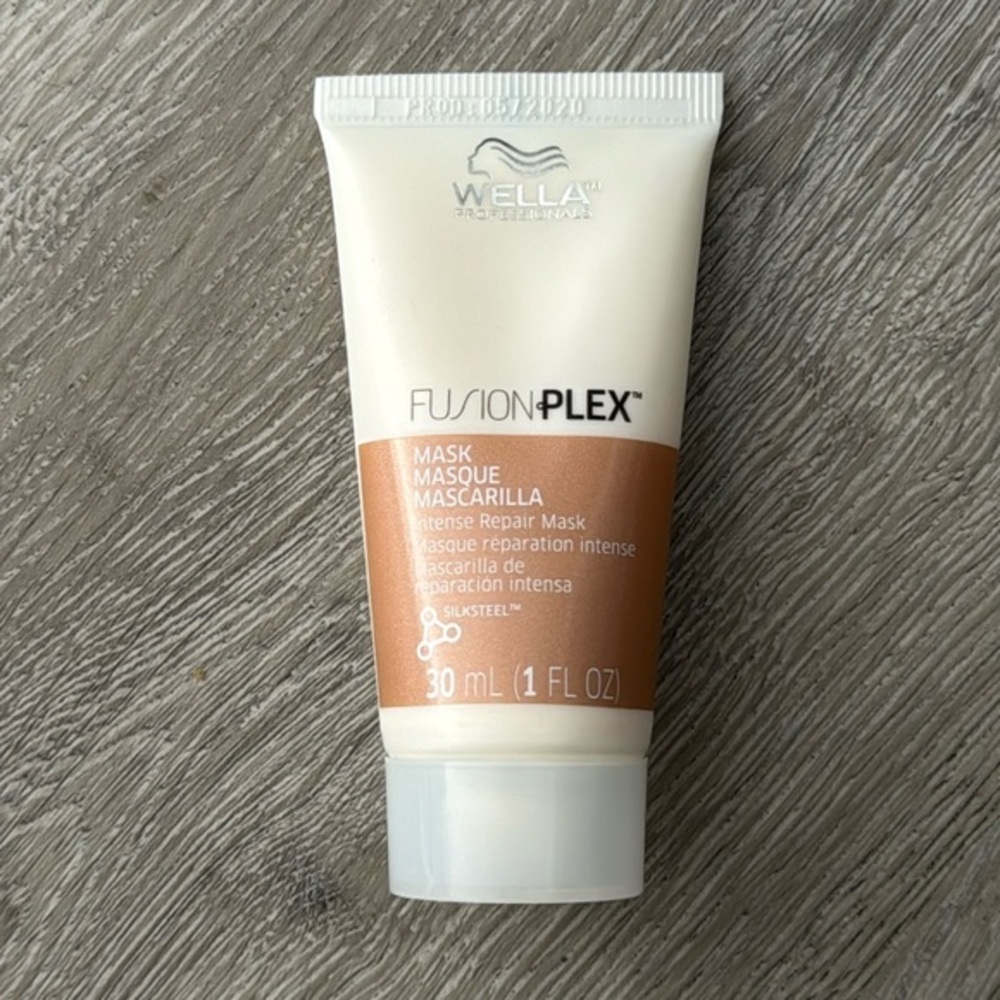 Wella Fusion Plex Hair Mask Masque Intense Repair Travel Size 1 floz